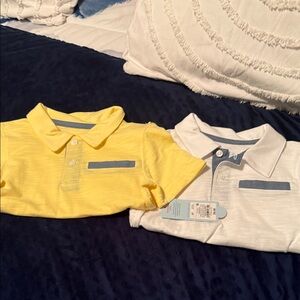 Cat and Jack short sleeve polo tee 4t
